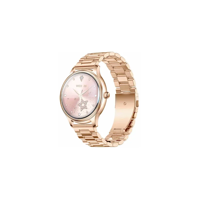 COLMI L28 Smart Watch (Gold + gold steel strap)